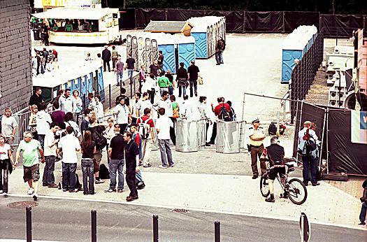 Konzertplatz der Firma Klingelnberg. WDR 2 für eine Stadt